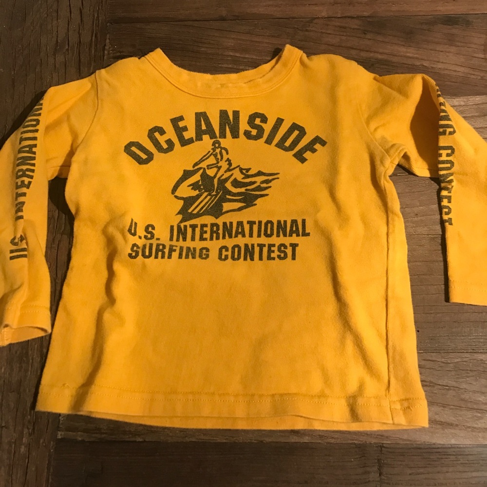 Gold Rush 2T long sleeve shirt